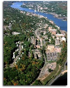 MTU campus, Houghton, Michigan